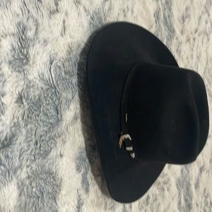 Black Resistol Felt Cowboy hat